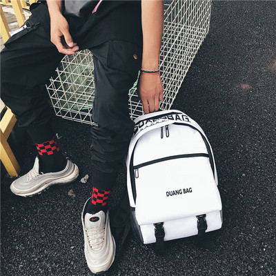 Rucsac mare pentru bărbați modern, din material textil, în diferite culori