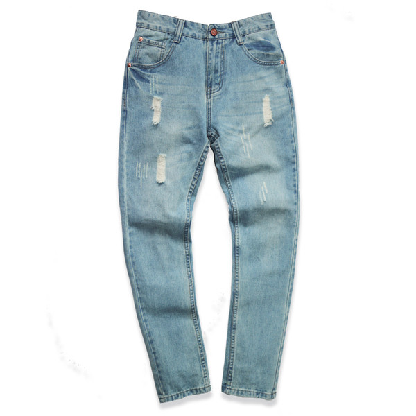 Blugi de bărbați de culoare deschisă