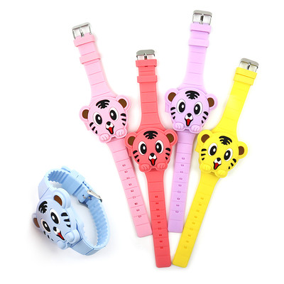 Children`s watch for girls and boys - Tiger