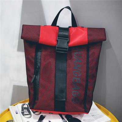 Μοντέρνο σακίδιο για άνδρες με ενδιαφέρουσα πρόσφυση - πολλά χρώματα