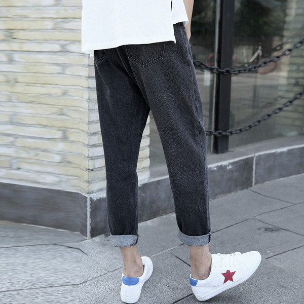 Blugi pentru bărbați potriviti pentru utilizarea de zi cu zi în două culori