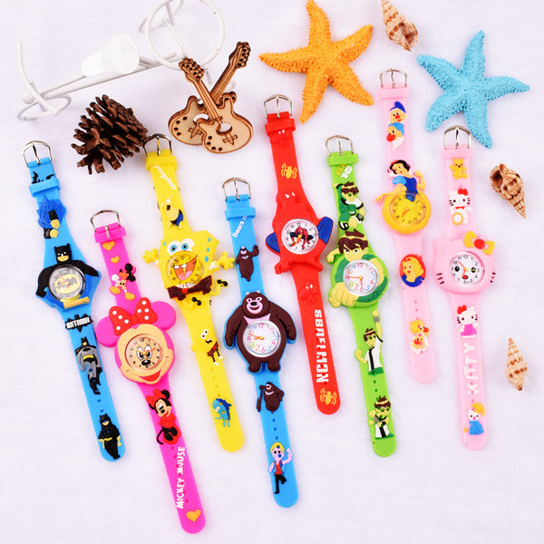 Ceas pentru copii in mai multe modele pentru fete si baieti