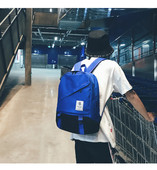 Мъжка модерна раница от плат в различни цветове