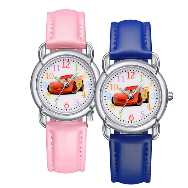 Ceas pentru copii cu curea din piele ecologica pentru fete si baieti