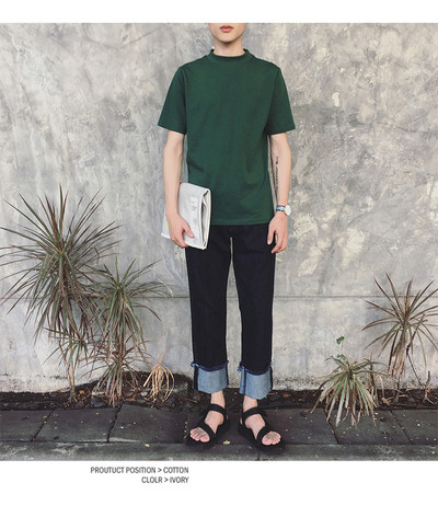 Ανδρική μπλούζα με ψηλό γιακά σε διάφορα χρώματα