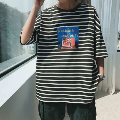 Τριαντάφυλλο ανδρικό T-shirt με εκτύπωση τριών χρωμάτων