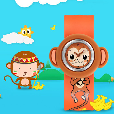 Παιδικό ρολόι με τρισδιάστατο στοιχείο σε διάφορα χρώματα για κορίτσια και αγόρια