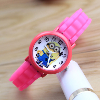 Детски часовник с гумена каишка за момичета и момчета