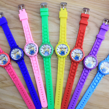 Παιδικό ρολόι με λουρί από καουτσούκ για κορίτσια και αγόρια