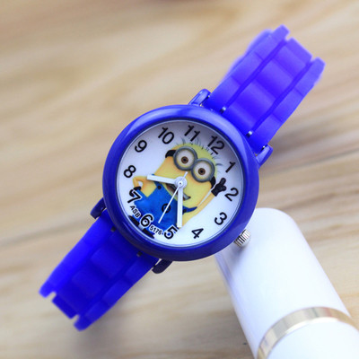 Детски часовник с гумена каишка за момичета и момчета