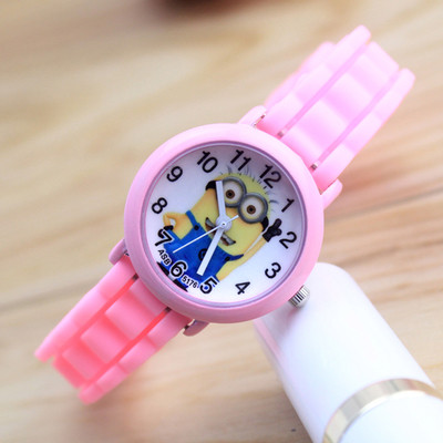 Детски часовник с гумена каишка за момичета и момчета