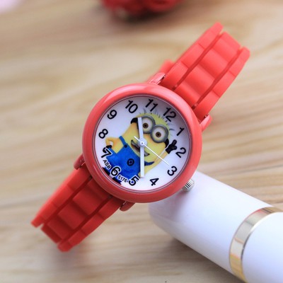 Детски часовник с гумена каишка за момичета и момчета