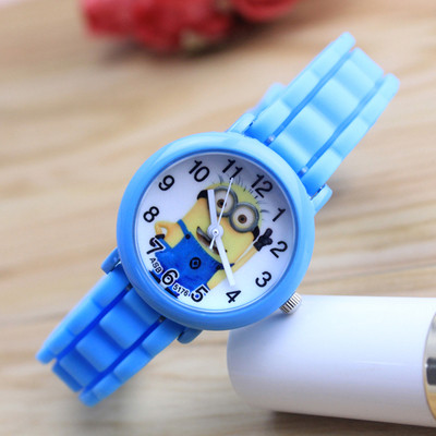 Детски часовник с гумена каишка за момичета и момчета