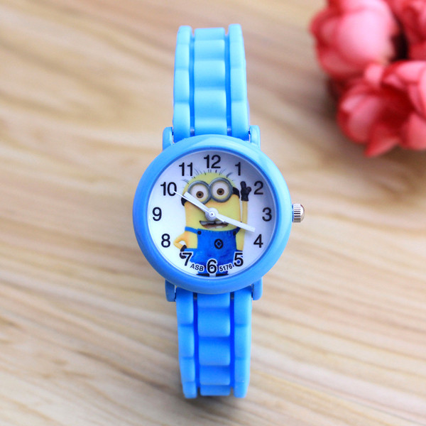 Детски часовник с гумена каишка за момичета и момчета