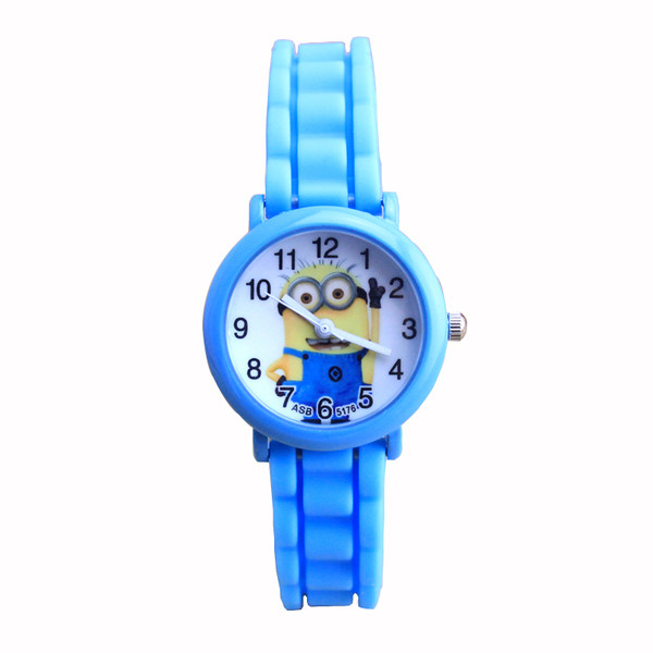 Детски часовник с гумена каишка за момичета и момчета