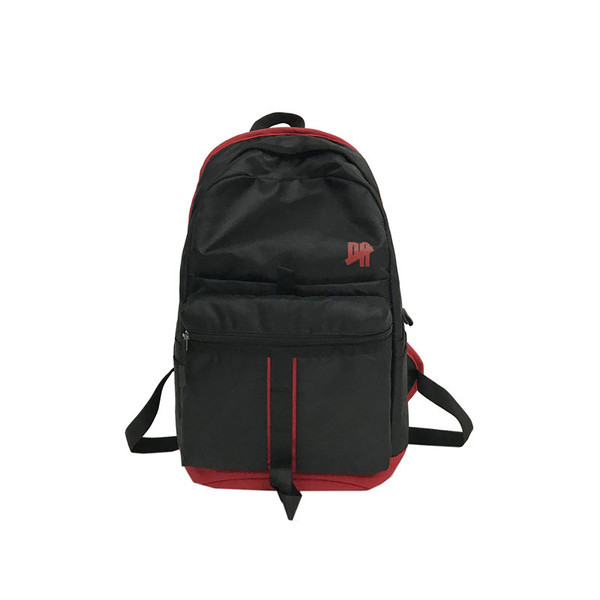 Μεγάλο δερμάτινο σακίδιο με επιγραφή - διάφορα χρώματα