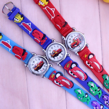 Παιδικό ρολόι για αγόρια σε τρία χρώματα - Αυτοκίνητα