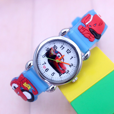 Children`s watch for boys in three colors - Cars