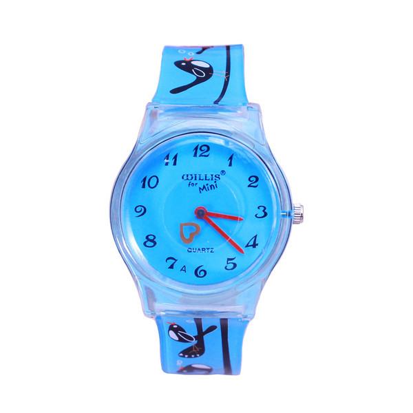 Ceas proaspăt pentru copii pentru fete în trei modele