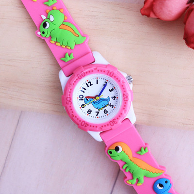 Ceas pentru copii pentru baieti si fete cu motive 3D