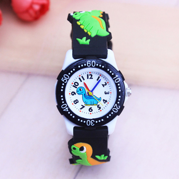 Ceas pentru copii pentru baieti si fete cu motive 3D