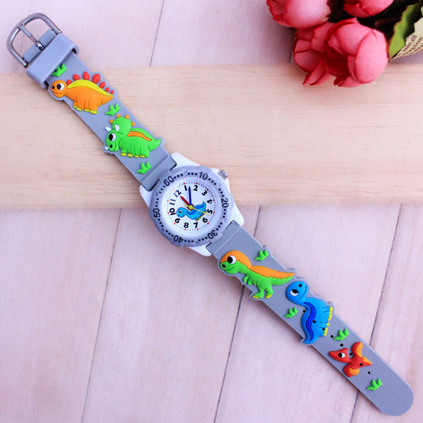 Ceas pentru copii pentru baieti si fete cu motive 3D