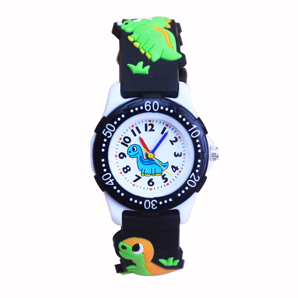 Ceas pentru copii pentru baieti si fete cu motive 3D