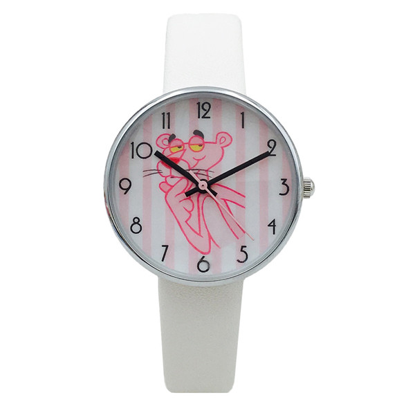 Több színben rátéttel és felirattal ellátott lányos gyerekóra