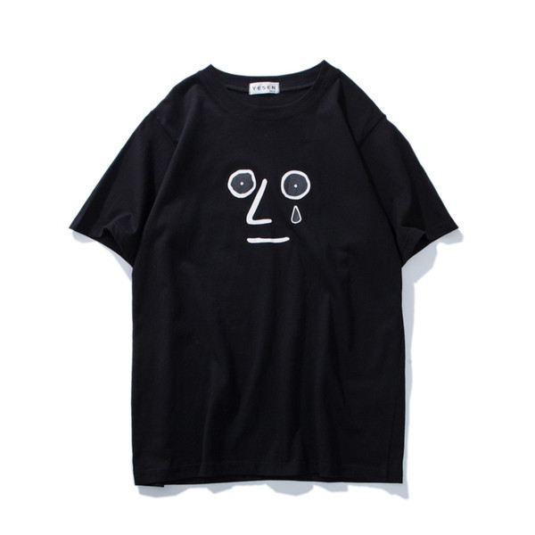 Tricou casual barbatesc cu aplicatie in patru modele