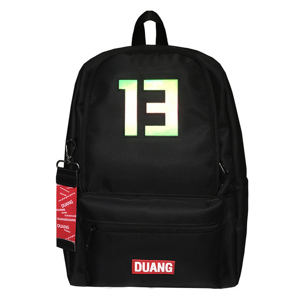 Μεγάλο σακίδιο για άνδρες με εκτύπωση σε 2 έγχρωμες