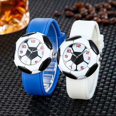 Children`s watch for boys in three colors - Football