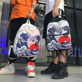 Унисекс раница с цветна апликация - няколко цвята