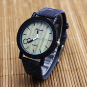 Ceas elegant pentru copii pentru baieti cu curea din material textil