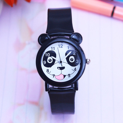 Ceas zilnic pentru copii pentru fete si baieti cu curea din piele ecologica