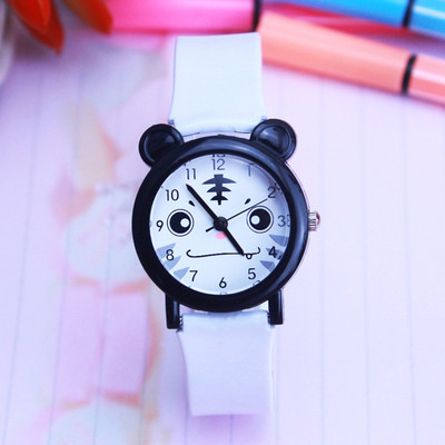 Ceas zilnic pentru copii pentru fete si baieti cu curea din piele ecologica