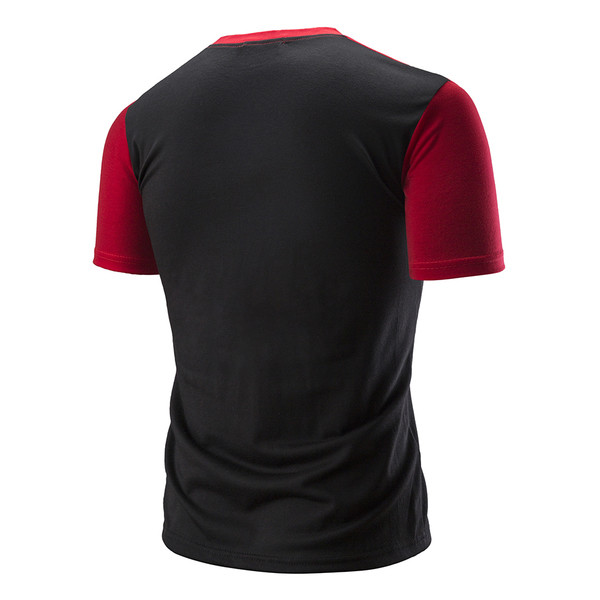 Ежедневна мъжка тениска с джоб в три цвята