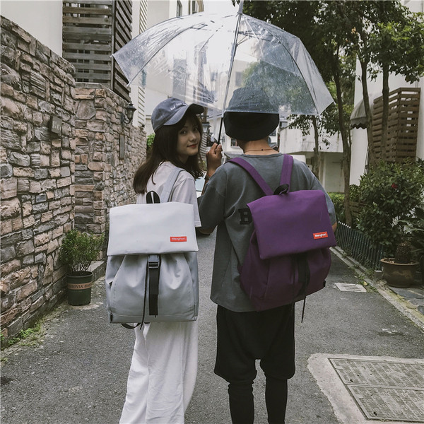 Unisex μεγάλο σακίδιο - ένα καθαρό μοτίβο