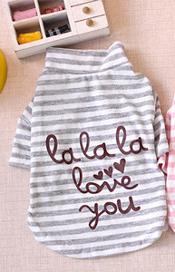 T-shirt για σκύλους με επιγραφή σε διάφορα χρώματα