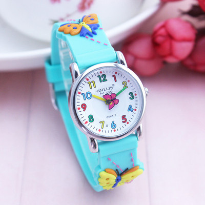 Ρολόι λουλουδιών για κορίτσια