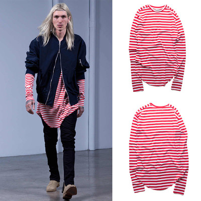 Модерна мъжка блуза асиметричен модел в няколко цвята