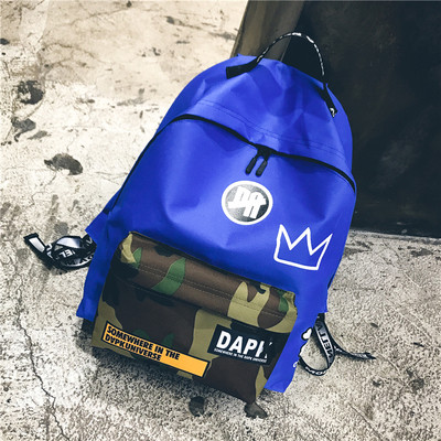 Унисекс раница с апликации в няколко цвята