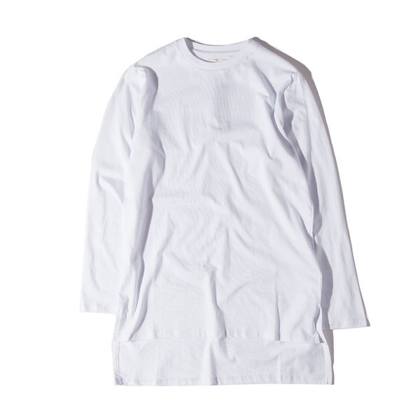 Bluza barbateasca moderna model lung cu decolteu O in mai multe culori