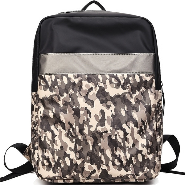 Σακίδιο καμουφλάζ για άντρες με φερμουάρ κατάλληλο για καθημερινή ζωή