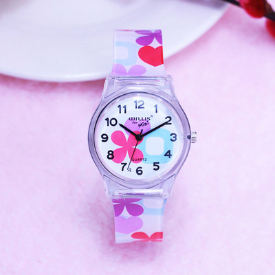 Σύγχρονη παιδική ρολόι για κορίτσια σε τέσσερα μοντέλα