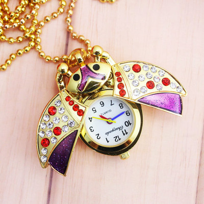 Παιδικό ρολόι με διακοσμητικές πέτρες σε σχήμα ζώου