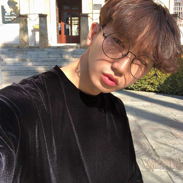 Κομψή μπλούζα βελούδινη μίνι φόρεμα σε μαύρο και μπλε χρώμα