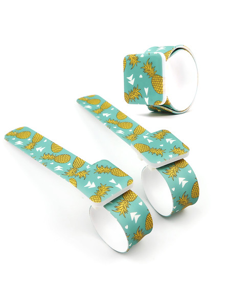 Детски часовник с апликация ананас