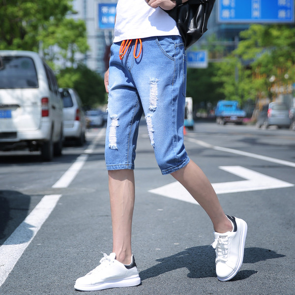 Pantaloni scurți pentru bărbați în două culori