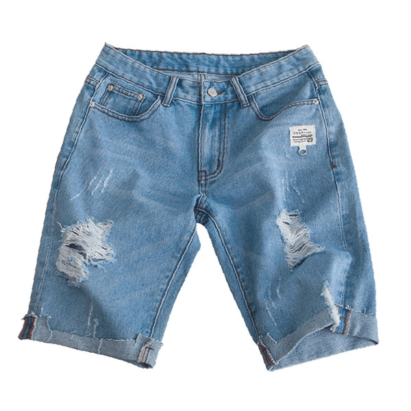 Pantaloni scurți actuali pentru bărbați de culoare deschisă