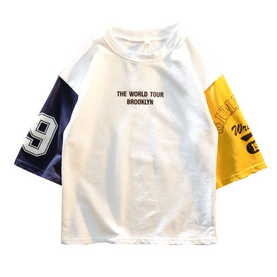 Παιδικό μπλουζάκι με λευκό και μαύρο χρώμα